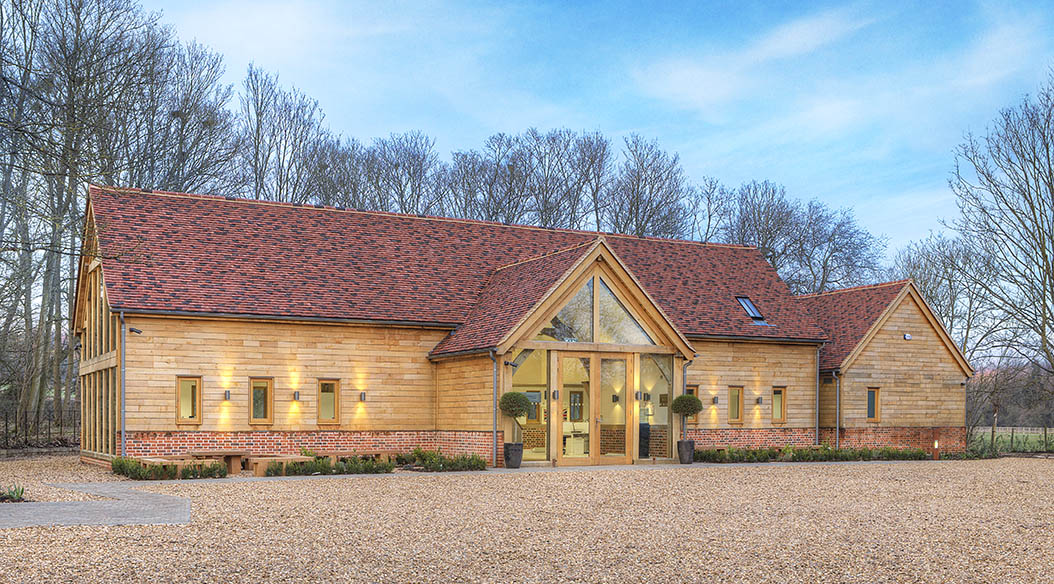 Sawmills Office, oak framed outbuildings