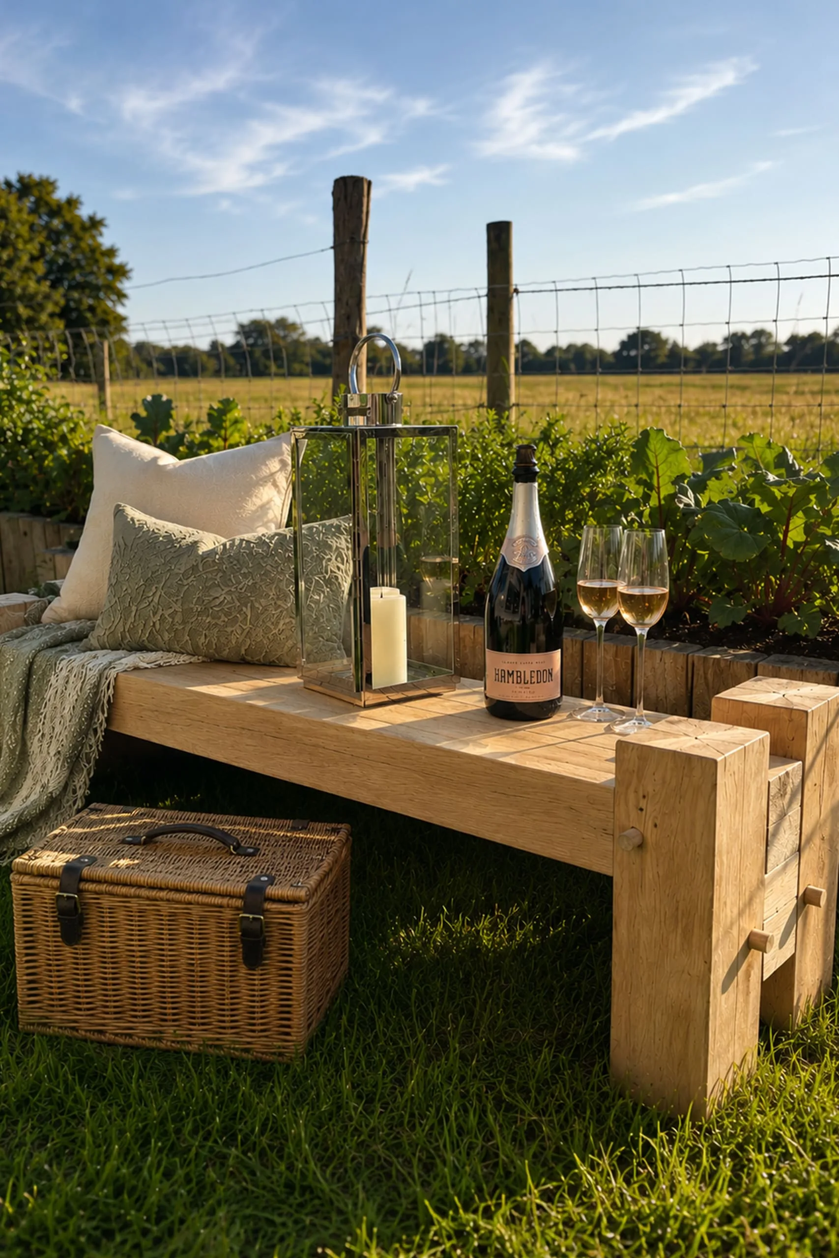 oak bench
