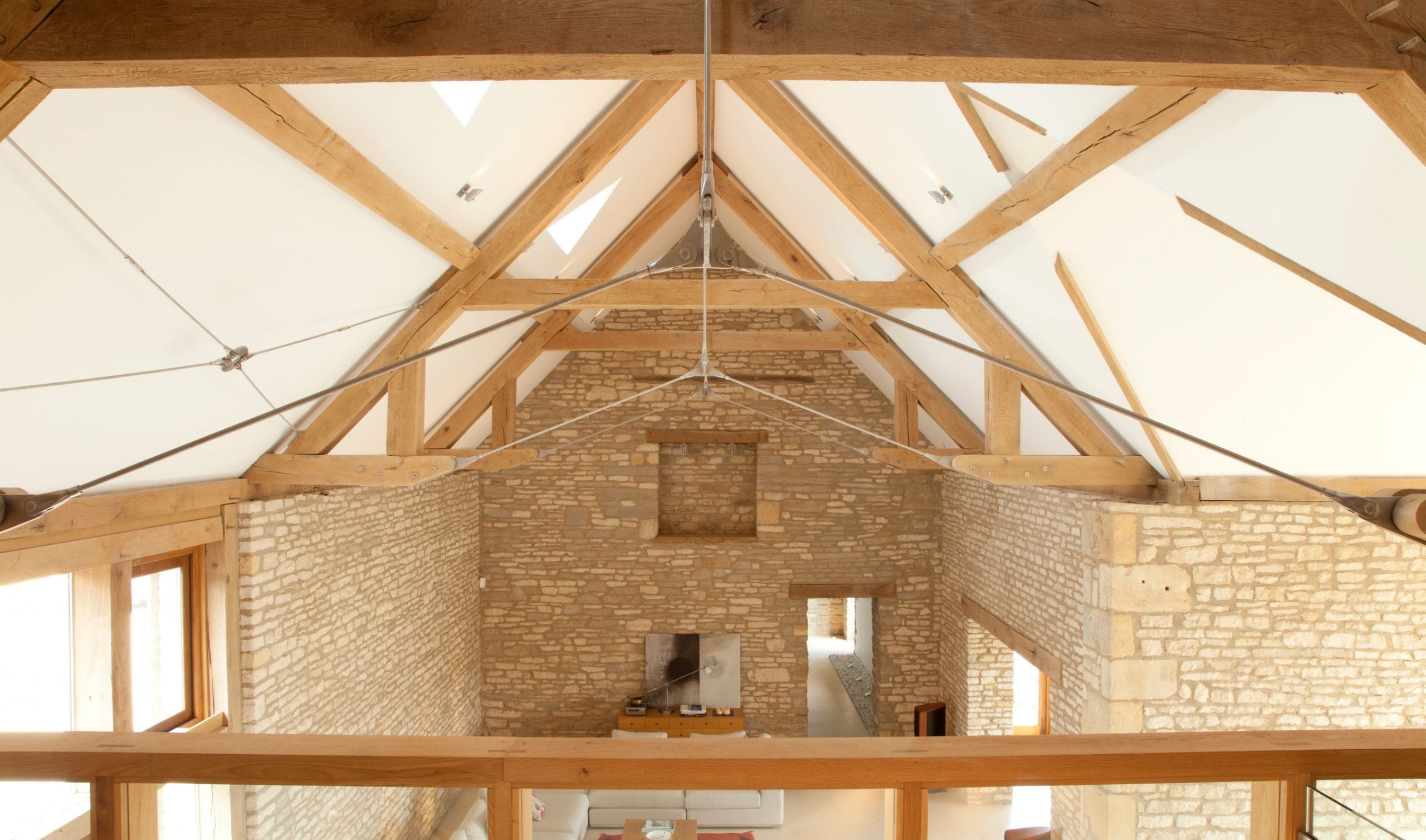 Oak Frame Extension Mezzenaine