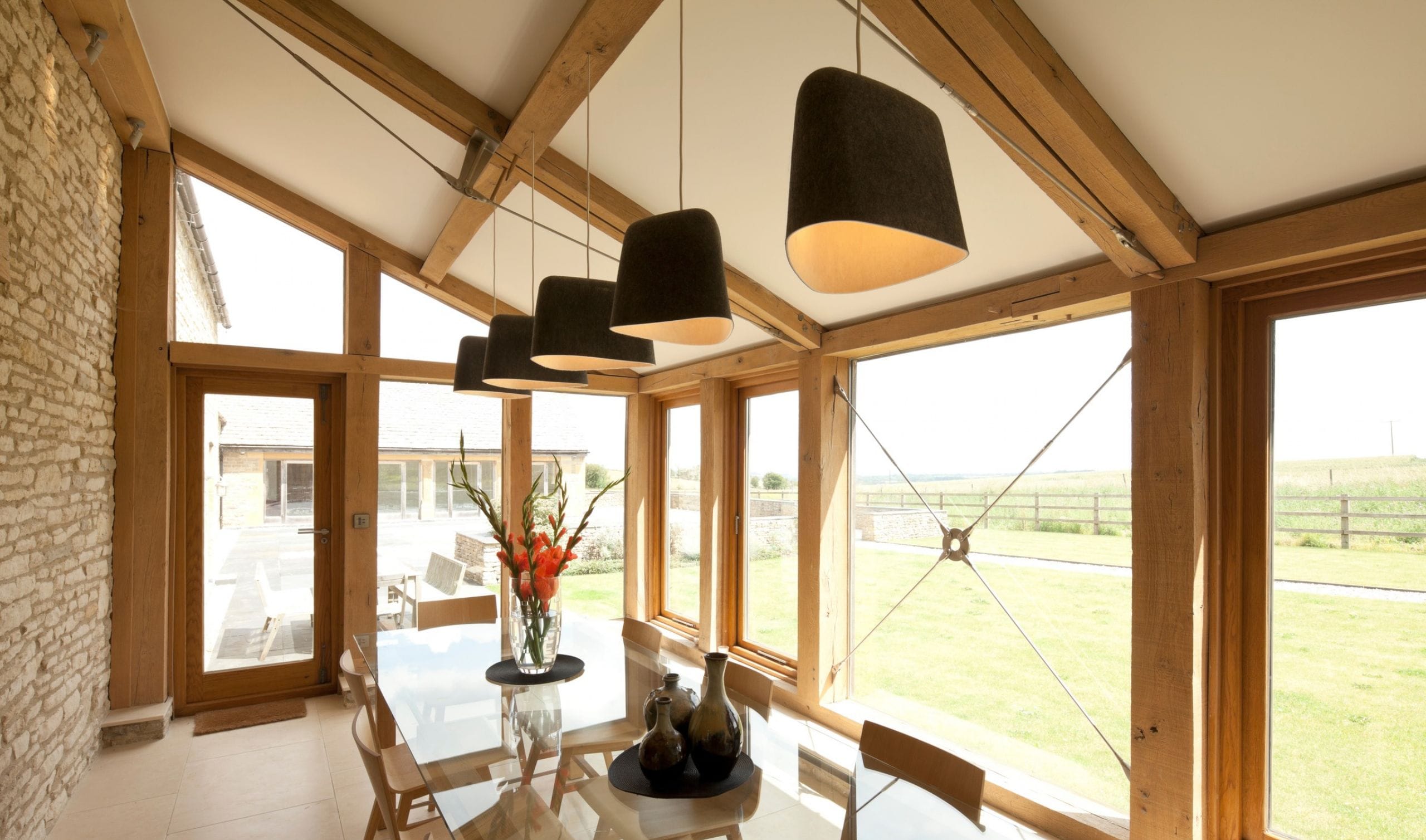 Oak Frame Extension in the Cotswolds