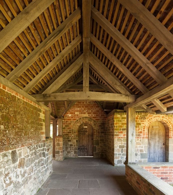 Chithurst Monastry Internal Oak Detailing