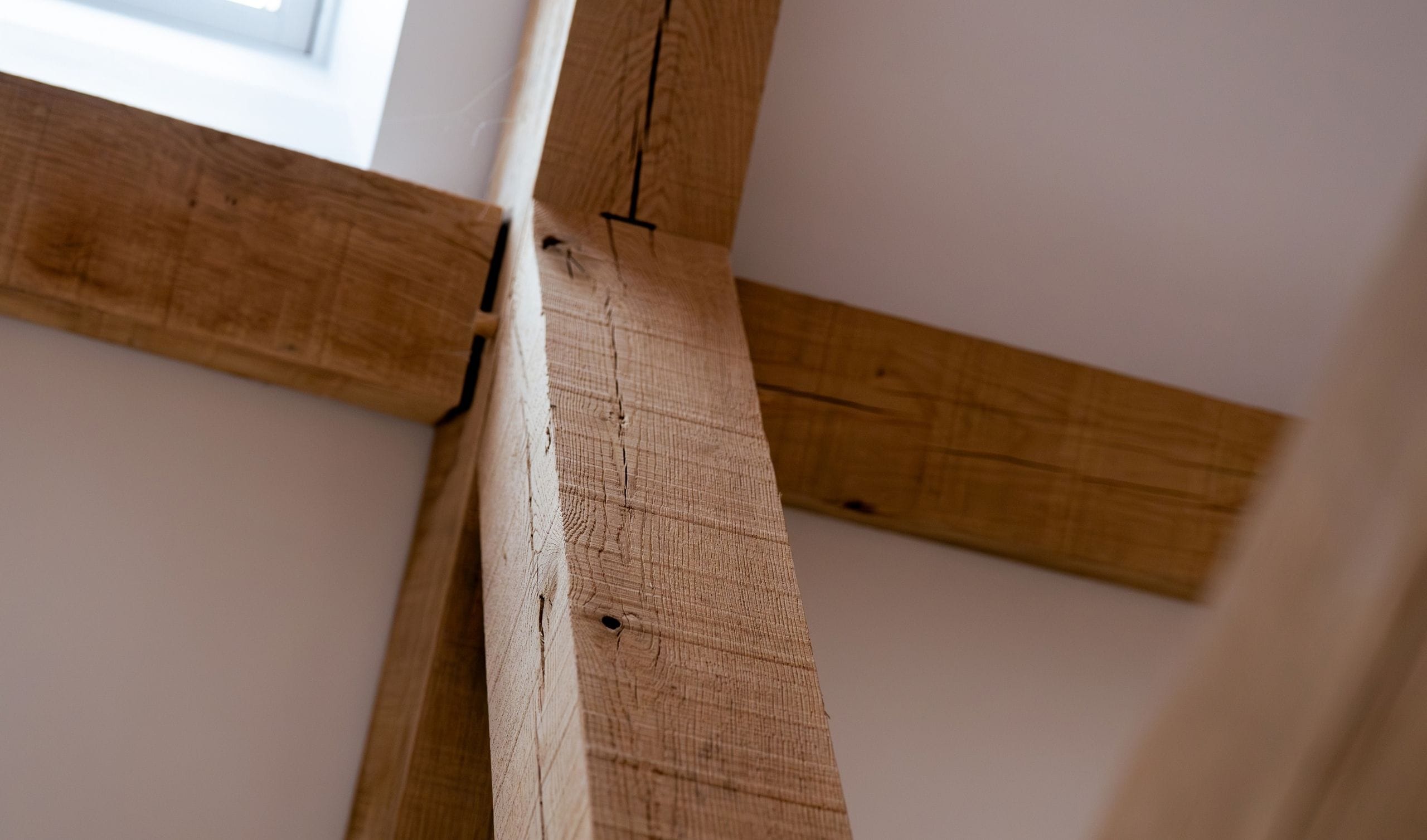 oak beams Rushmere Farm