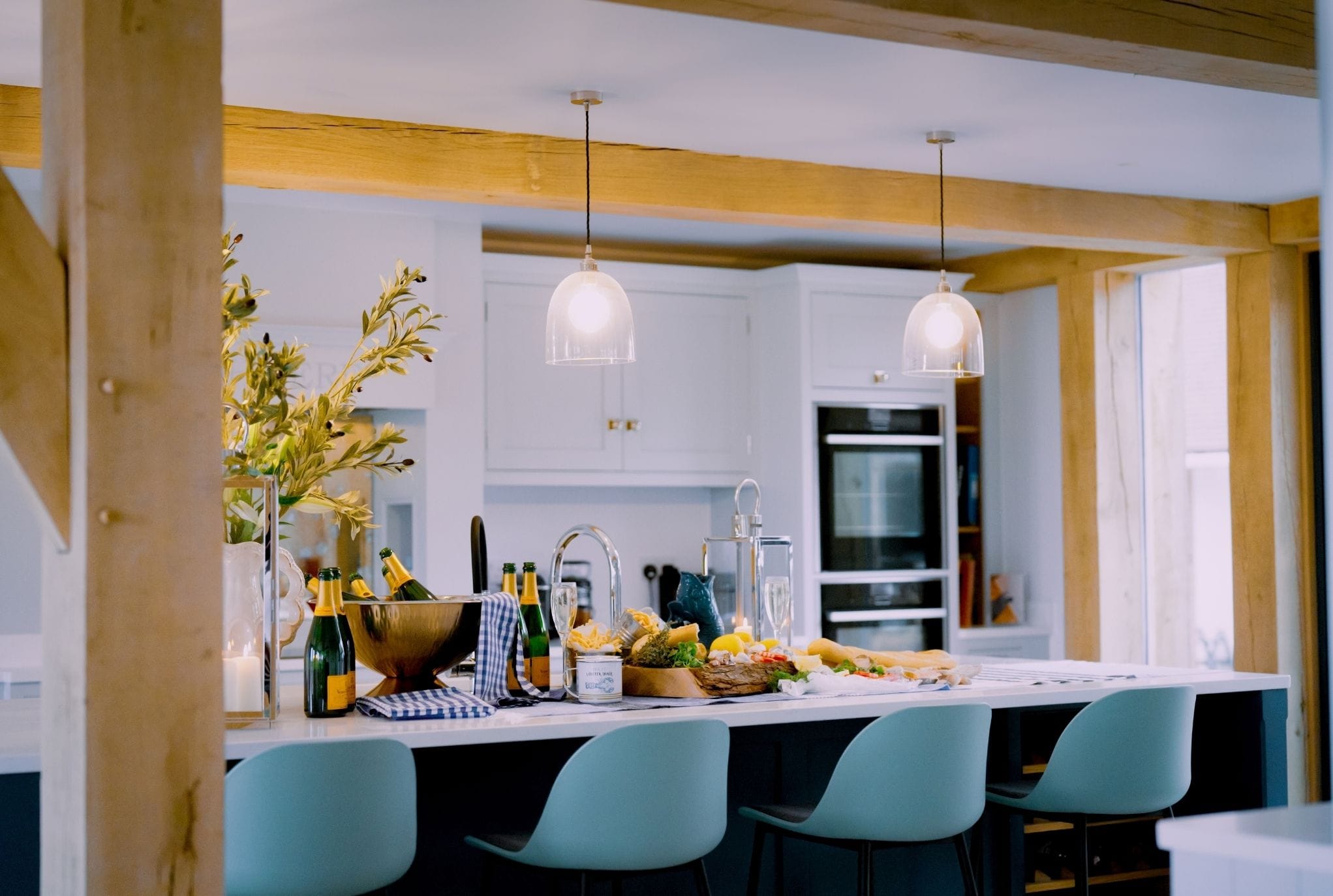 Rushmere Farm oak frame kitchen