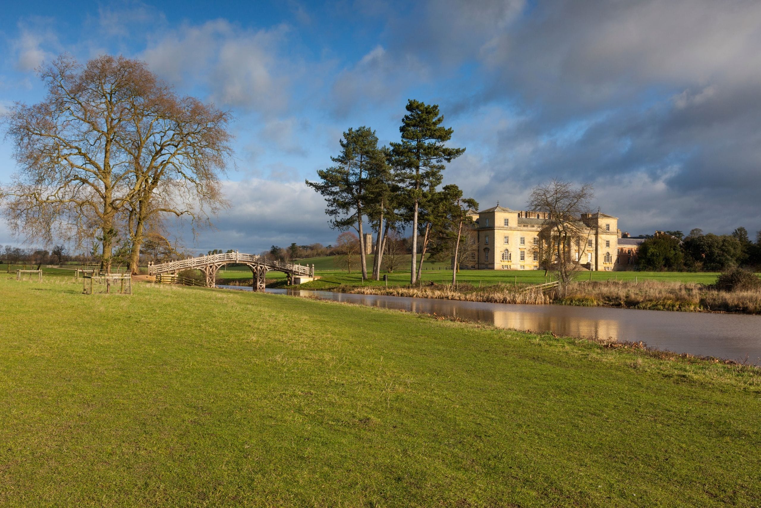 National Trust Oak Bridge at Croome Court