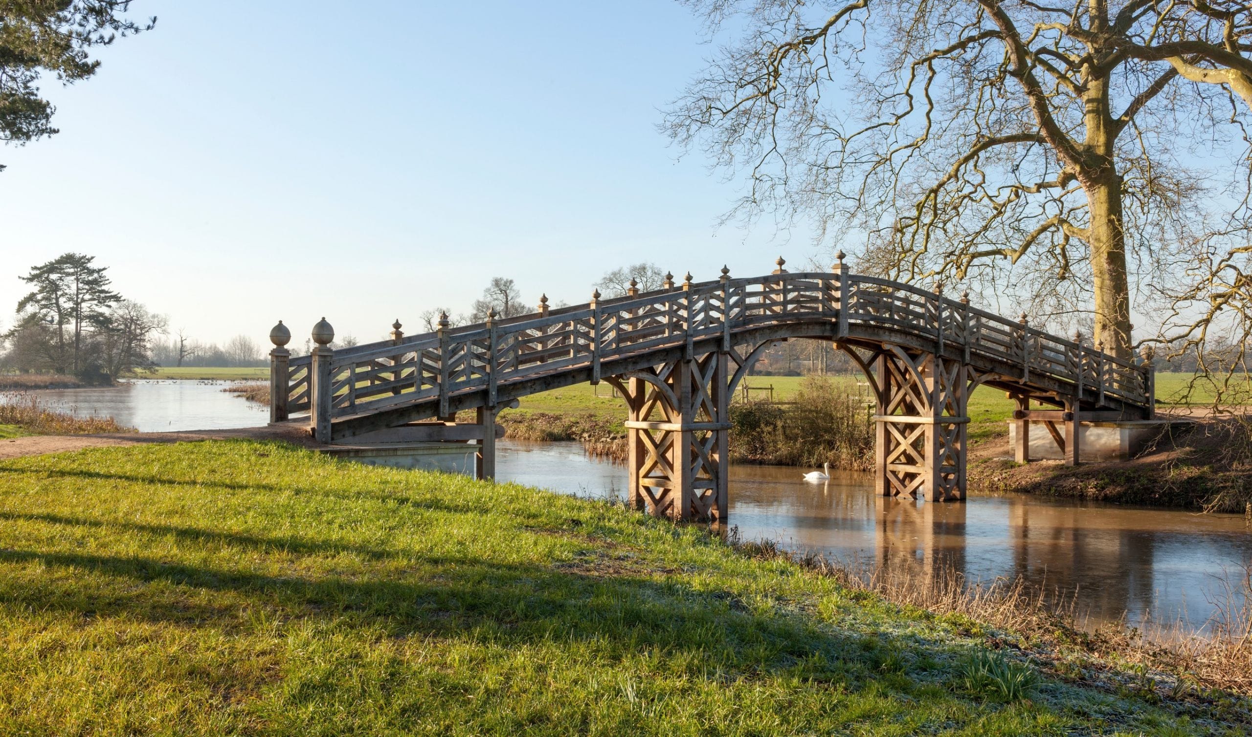 Oak Bridge at Croome Court National Trust